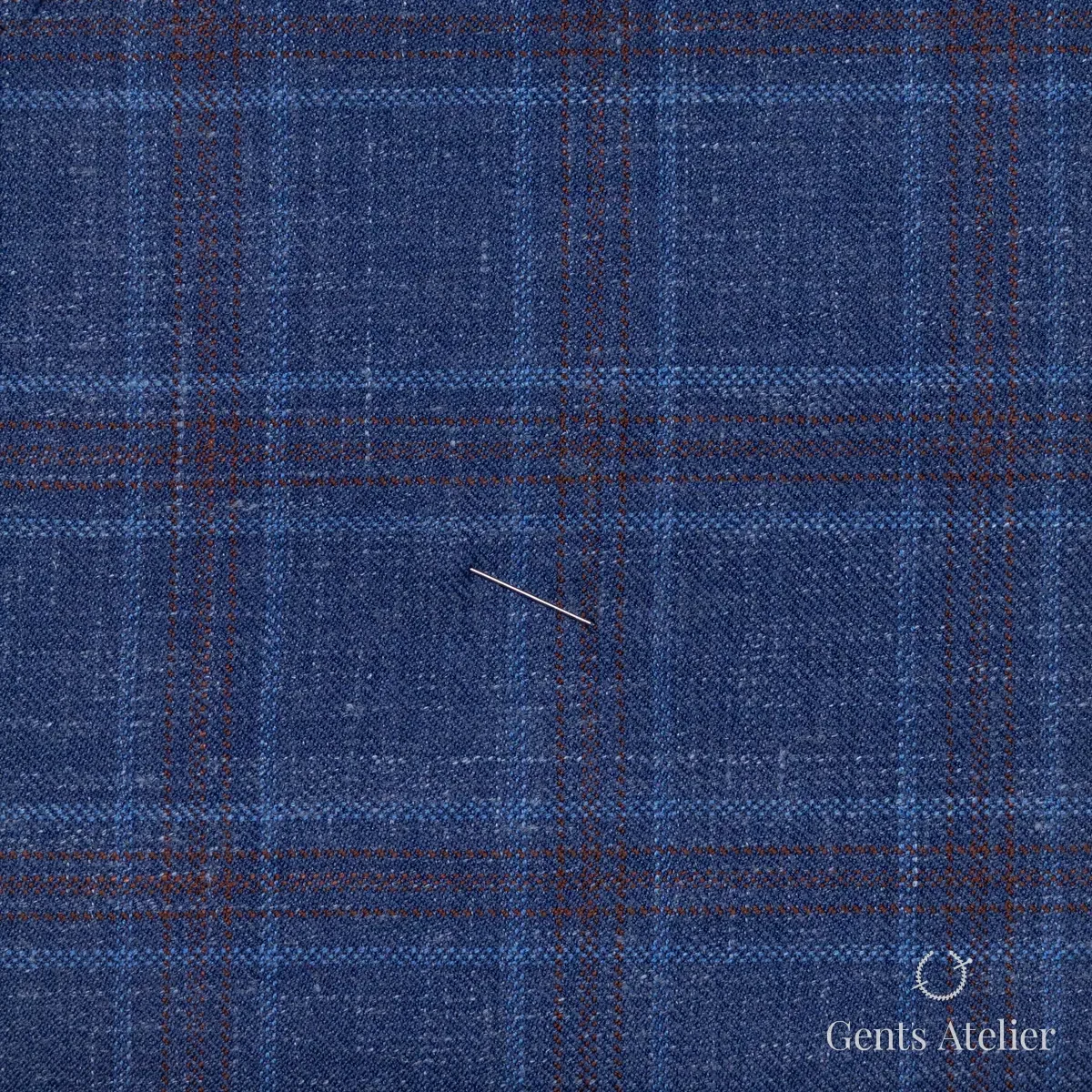Костюм из Gent's Colors 2299-19 — синий, 100% шерсть